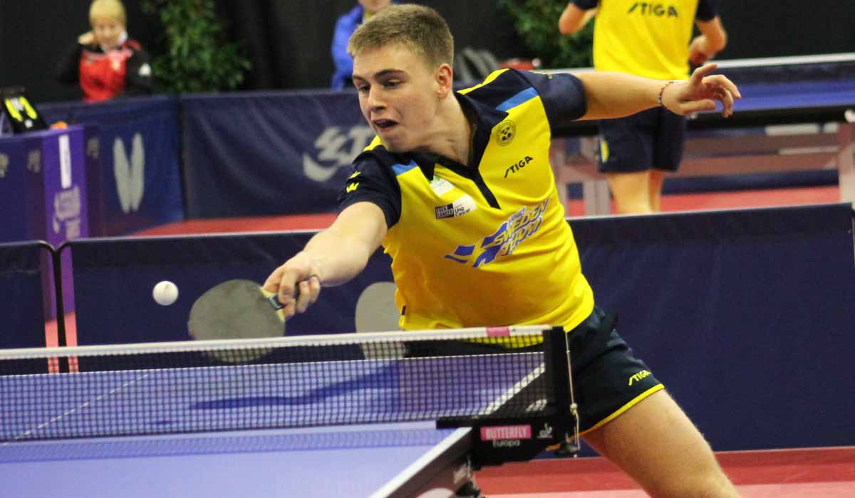 Campeonato do Mundo surpreendente Truls Moregard na final frente a Fan Zhendong